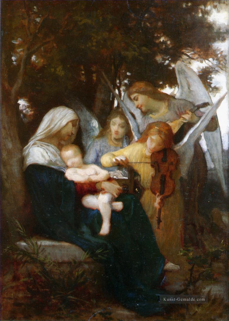 Studie für Vierge aux anges Realismus William Adolphe Bouguereau Ölgemälde